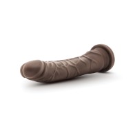 Blush Dr. Skin Plus 9" Posable Dildo - Chocolate