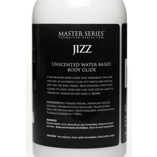 Deslizante Corporal Sin Aroma Jizz de Master Series para Placer Íntimo