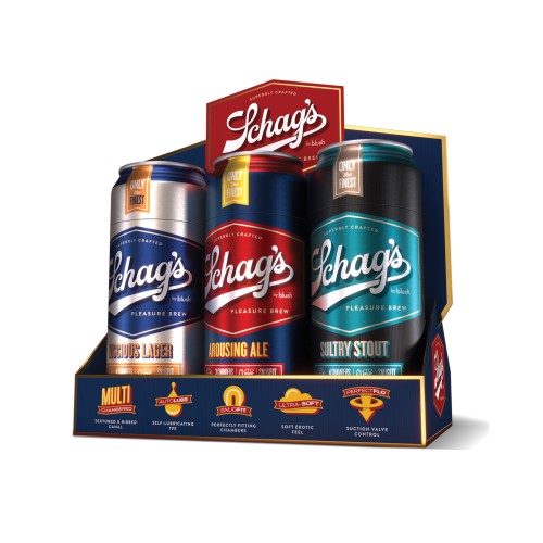 Blush Schag's Beer Can Stroker 6 Pack