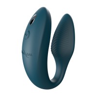 We-Vibe Sync 2 Vibrador para Parejas Verde Terciopelo