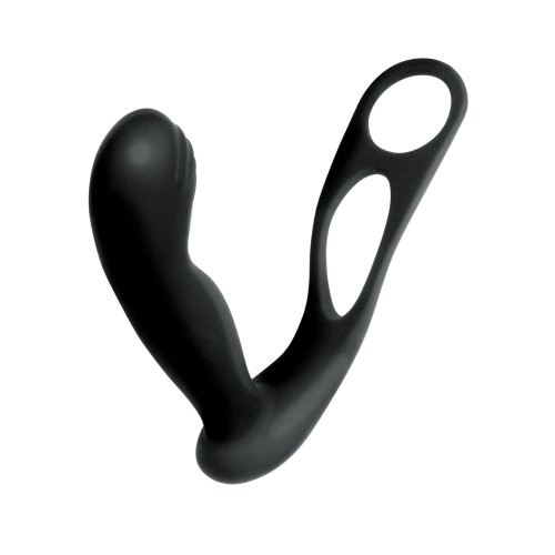 Butts Up Prostate Massager with Scrotum and Cockring