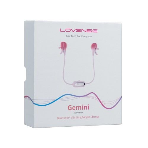 Lovense Gemini Vibrating Nipple Clamps for Sensational Pleasure