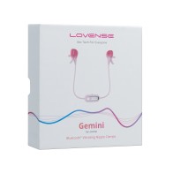 Lovense Gemini Vibrating Nipple Clamps for Sensational Pleasure