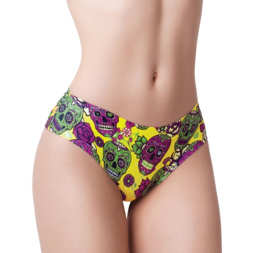 Comfortable Mememe Skulls Lovers Muertos Printed Panties