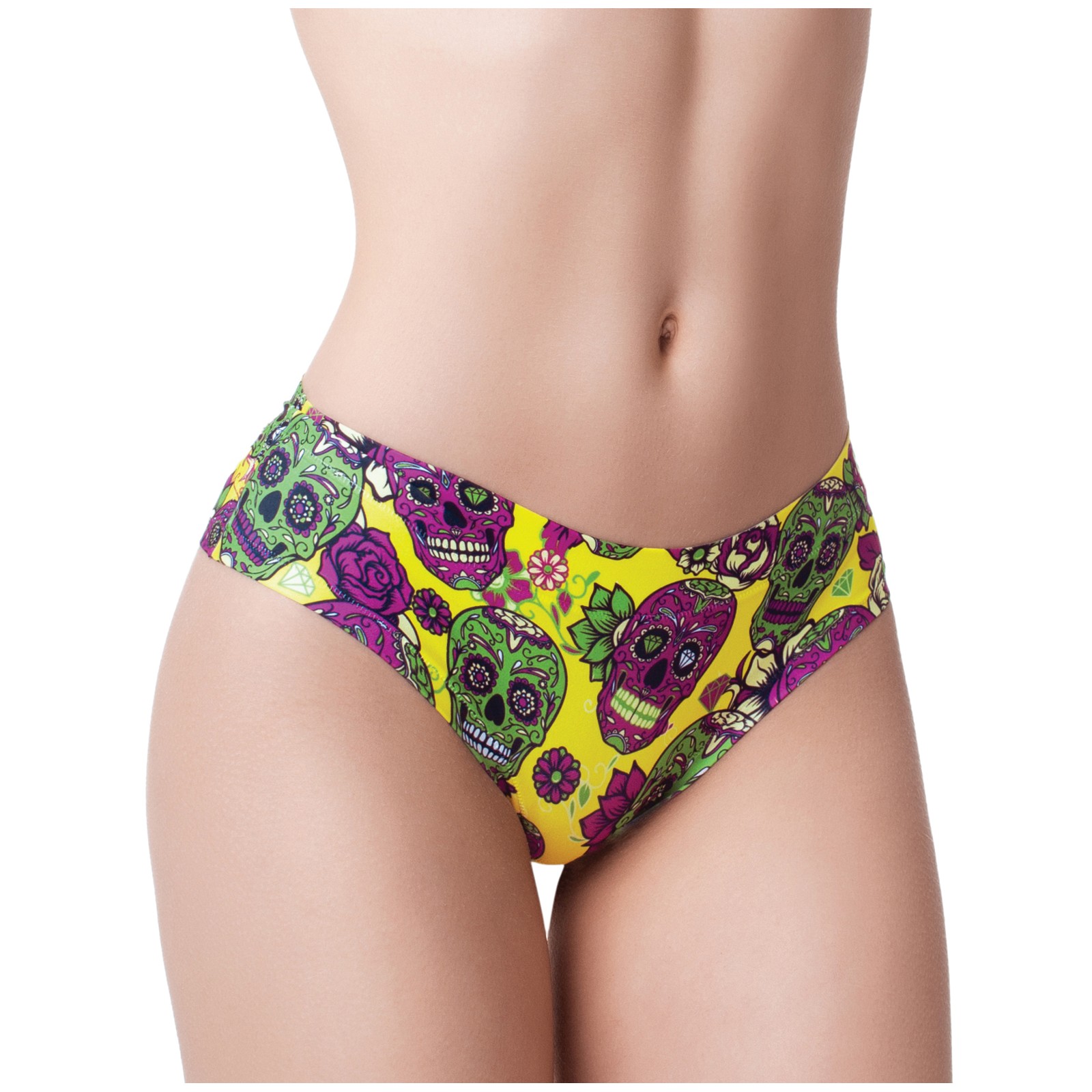 Comfortable Mememe Skulls Lovers Muertos Printed Panties