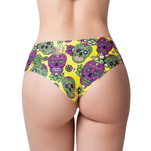 Cómodas Panties Impresos Mememe Skulls Lovers Muertos