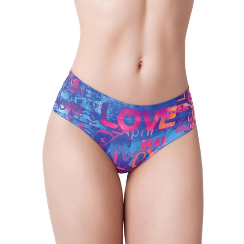 Slip Impreso Graffiti Mememe Love Grande