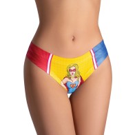 Mememe Comics Wonder Girl Printed Thong Small