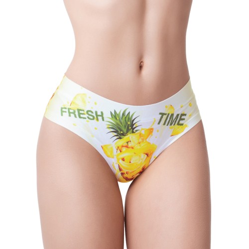 Mememe Fresh Summer Pineapple Printed Slip - Comfortable MD