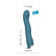 Love to Love Swap Tapping Vibrator Teal Me