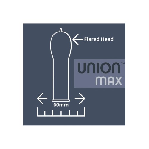 Union Max Condom Pack 12