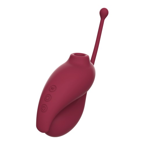 Adrien Lastic Inspiration Clitoral Stimulator & Vibrating Egg - Red