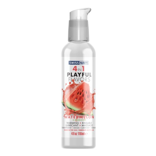 Swiss Navy 4 in 1 Playful Flavors Watermelon