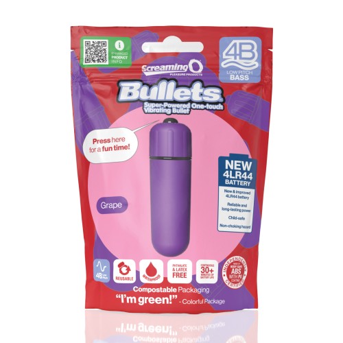 Vibrador Bullet Grape de Screaming O