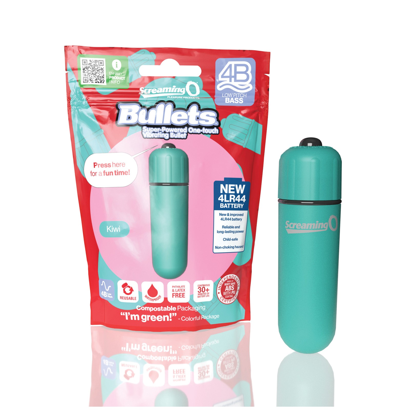 Screaming O 4B Bullet Kiwi Vibrator