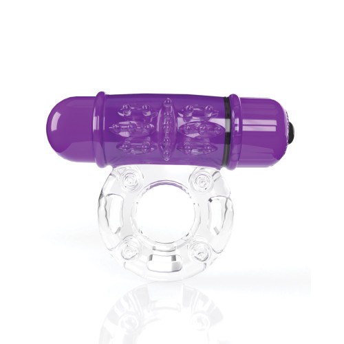 Screaming O 4B OWow Grape Vibrating Ring