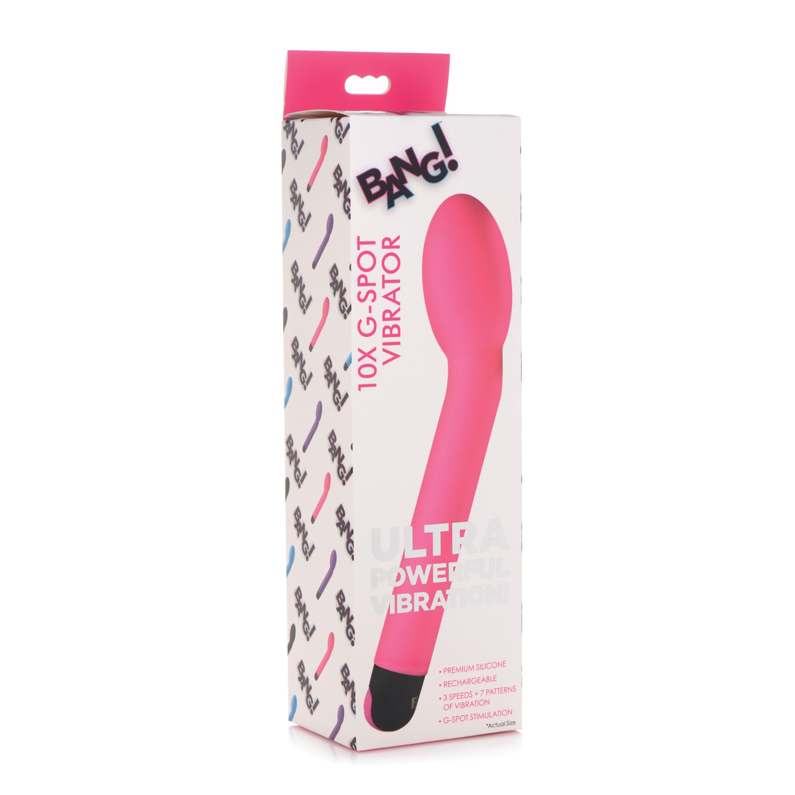 Bang! 10X G Spot Vibrator Pink