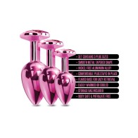 Nixie Pink Jewel Butt Plug Trainer Kit