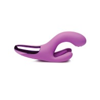 Vibrador Triple Rabbit 10X Bang! Púrpura