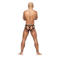 Jockstrap Strappy Ring de Poliéster Espaciado Galáctico