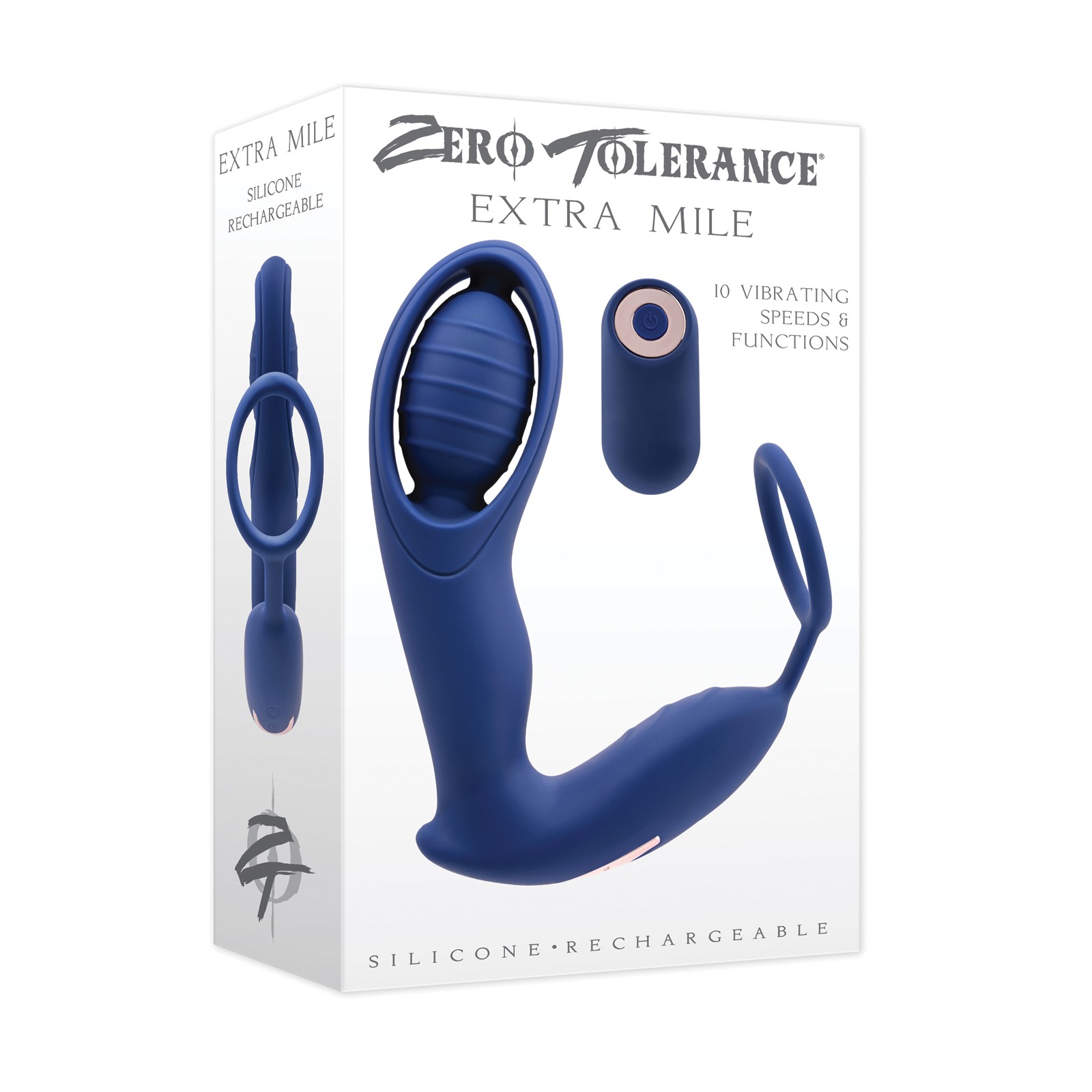 Anillo Vibrador C Extra Mile Zero Tolerance para Parejas