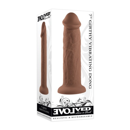 Dong Vibrador Gordo Evolved de 7 Pulgadas