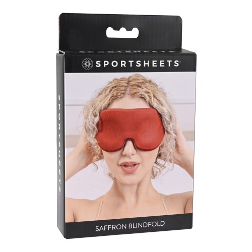 Saffron Blindfold for Sensory Exploration