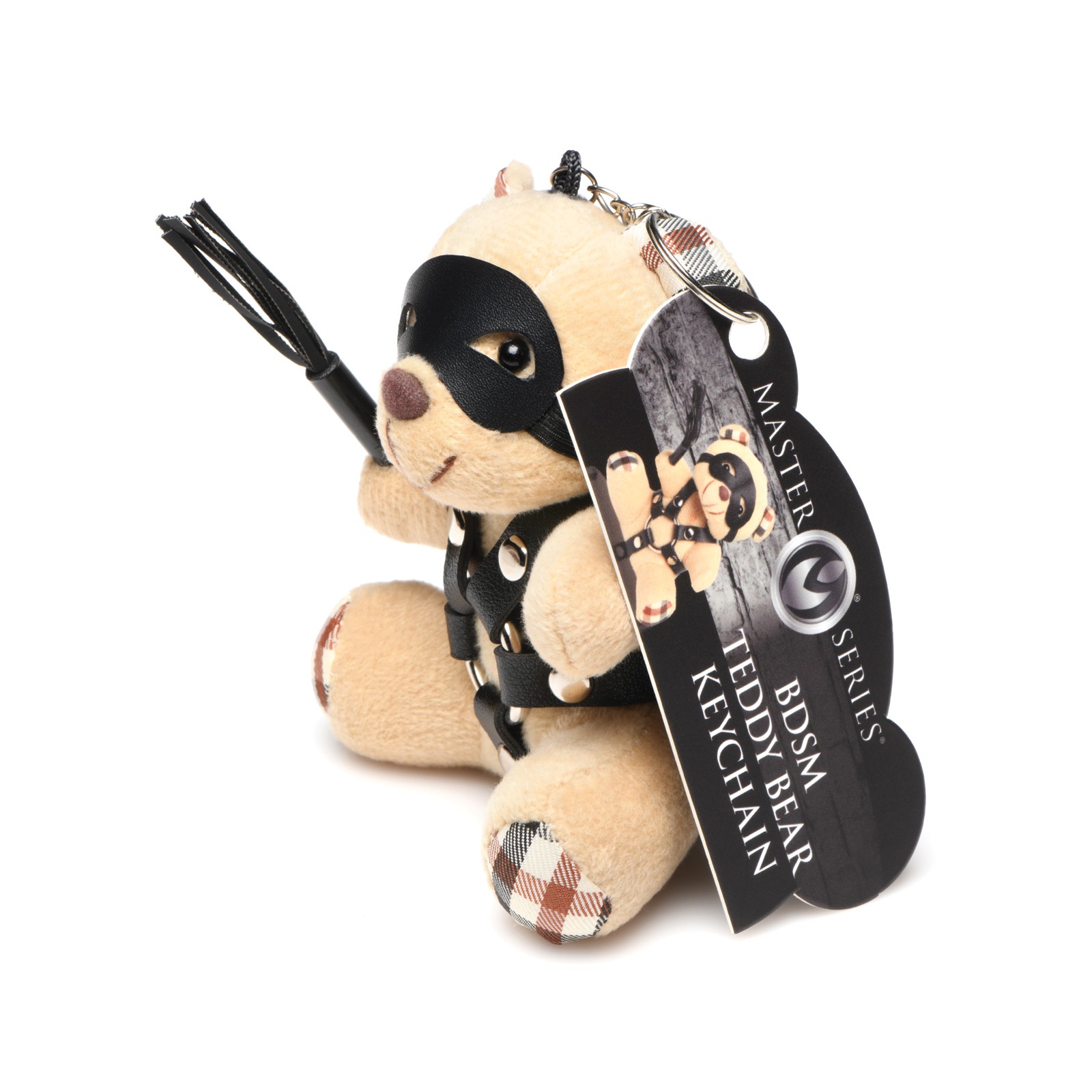 Master Series BDSM Teddy Bear Keychain