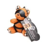 Master Series Bound Teddy Bear Keychain