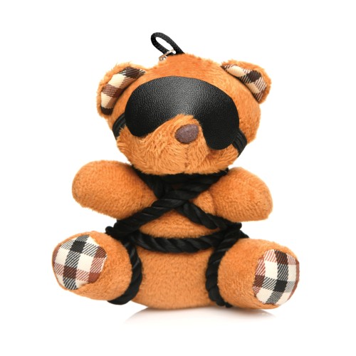 Master Series Bound Teddy Bear Keychain