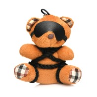 Master Series Bound Teddy Bear Keychain