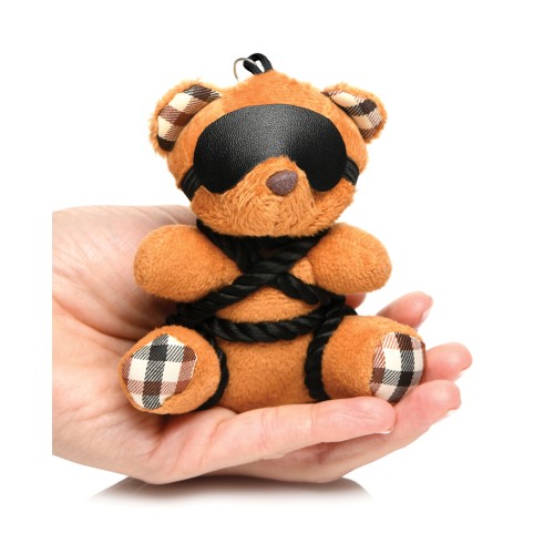 Master Series Bound Teddy Bear Keychain