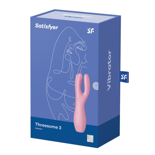 Satisfyer Threesome 3 Rosa