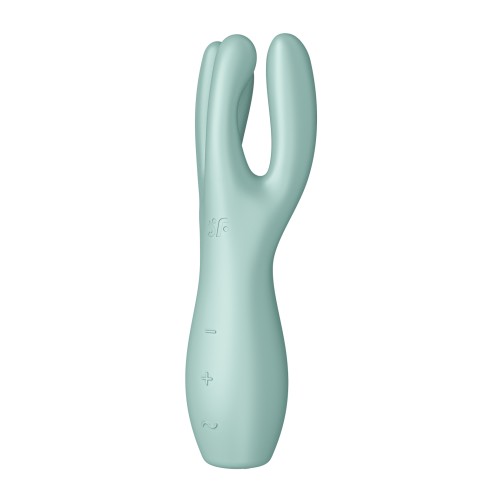 Vibrador Satisfyer Threesome 3 Menta