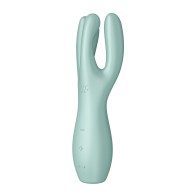 Vibrador Satisfyer Threesome 3 Menta