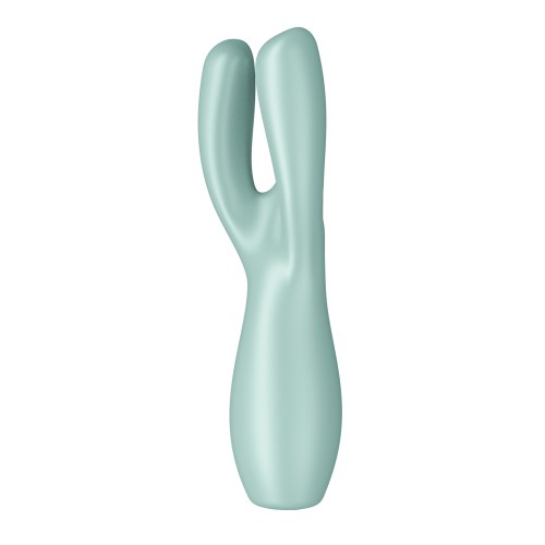 Vibrador Satisfyer Threesome 3 Menta