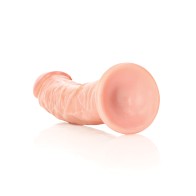 Dildo Realista Curvado de 7" Shots RealRock Carne