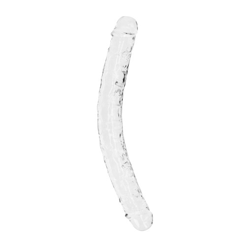 Shots RealRock 13" Transparent Double Dildo