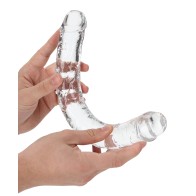 Dildo Doble Transparente RealRock de 13"