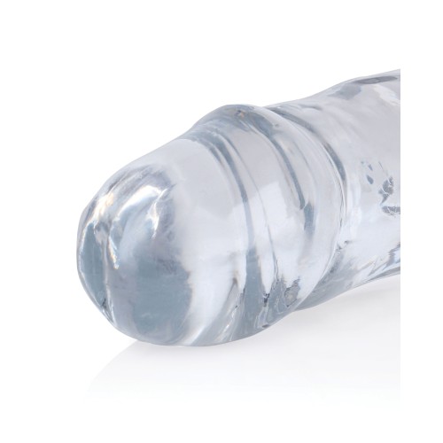 Shots RealRock 13" Transparent Double Dildo