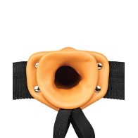 Strap-On Hueco Vibrante RealRock de 8"