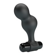 Mr. Play Plug Anal Vibrador de Silicona Negra