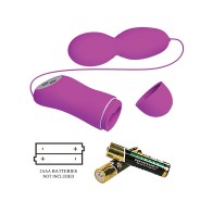 Pretty Love Vega Rotating Head Mini Wand - Fuchsia