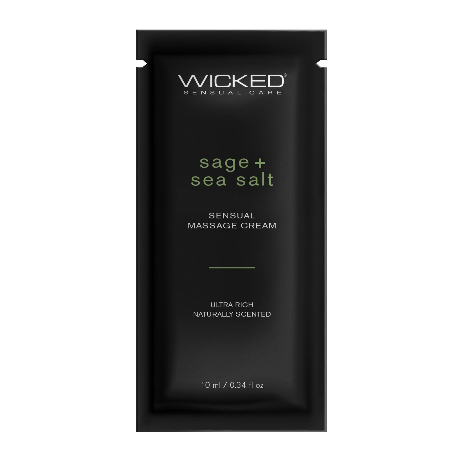 Wicked Sensual Care Sage Sea Salt Massage Cream - Luxurious Experience