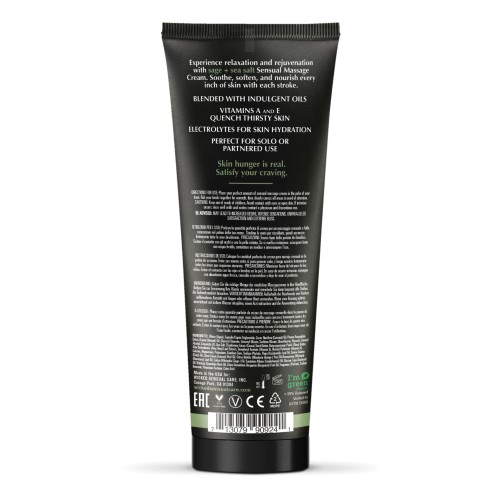 Crema de Masaje Wicked Sensual Care Salvia Sal Marina 4 oz