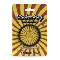 Demon Kat 1.8" Stacker Ring Black