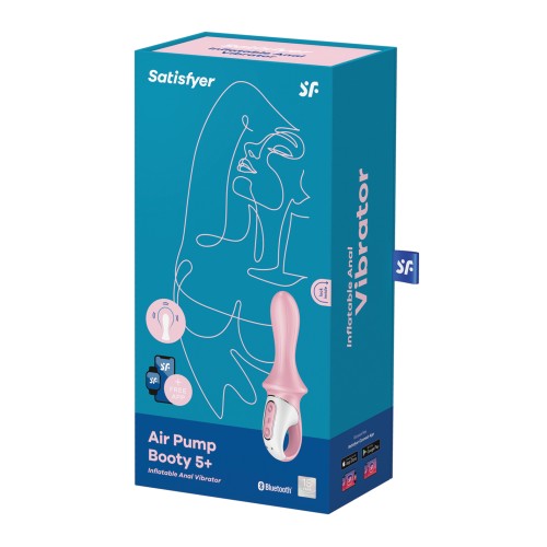 Satisfyer Air Pump Booty 5+ Rojo