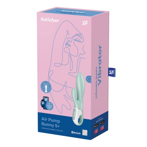 Satisfyer Air Pump Bunny 5+ Mint