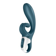 Satisfyer Hug Me Couples Vibrator - Grayblue