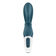 Satisfyer Hug Me Couples Vibrator - Grayblue